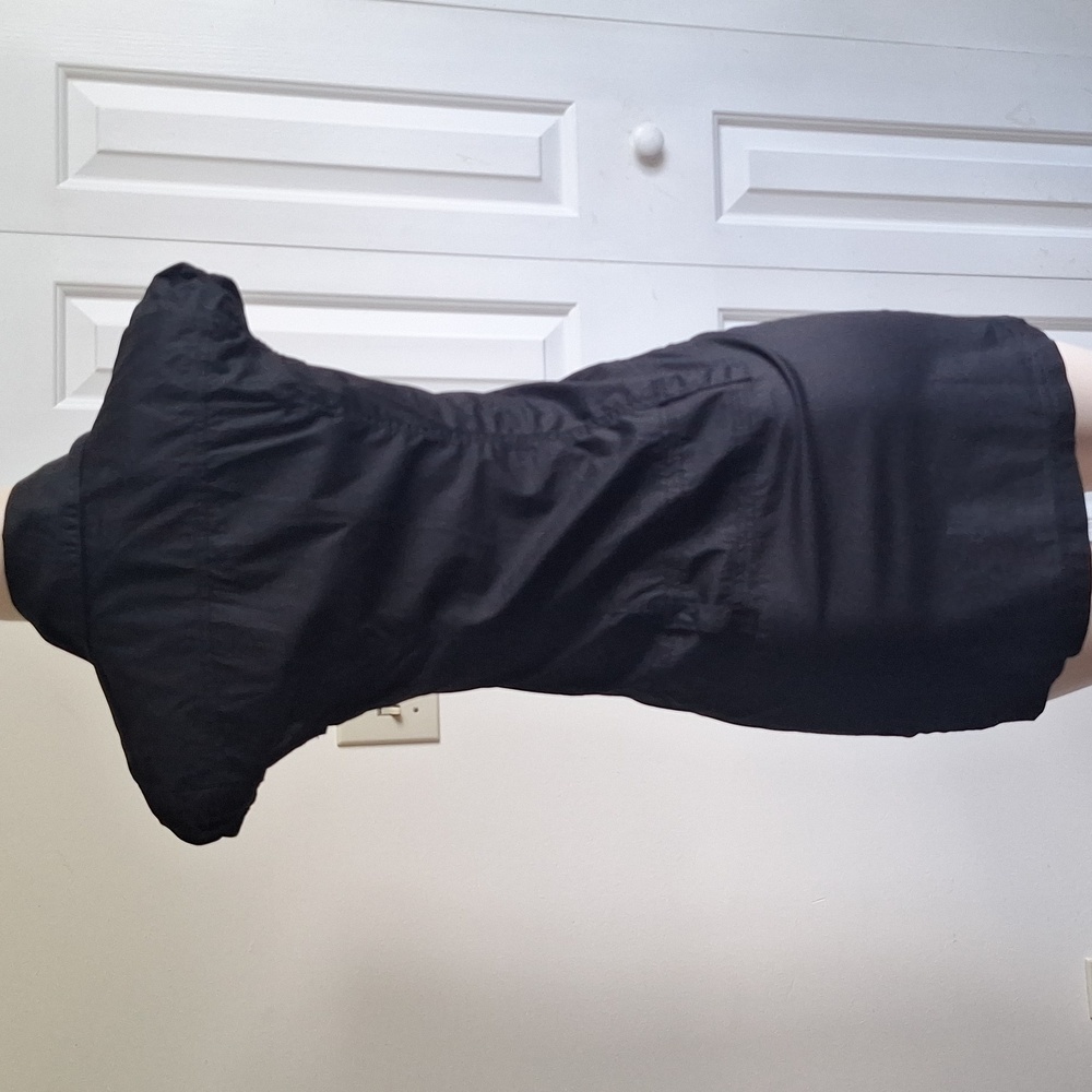 Guess Black Cotton Shirt Dress Size Small - Picture 3 of 11